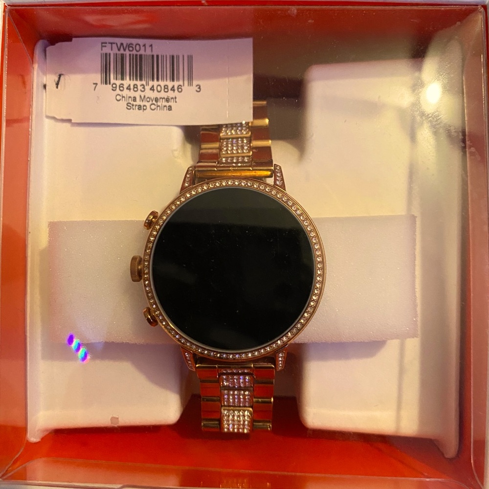 ROSE GOLD DIAMOND SMARTWATCH